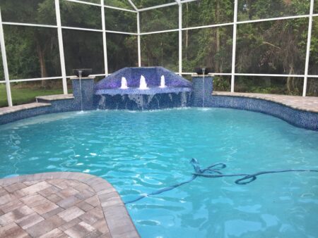 During the pool remodeling and construction process, which will be expertly led by the professional team at JJB Pools and Spas, you will be able to discuss and choose the type of material to be used in the remodeling of the pool, e.g., quartz or pebble, as well as the plumbing and electrical aspects, like pool pumps and heating.