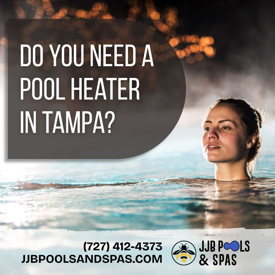 Professional pool heater installation and equipment repair in Tampa, FL. JJB Pools & Spas serves Tampa Bay, including Largo, Palm Harbor, Dunedin, Belleair, South Tampa, Hyde Park, Palma Ceia, St. Pete Beach, Davis Islands, Clearwater Beach, and more.